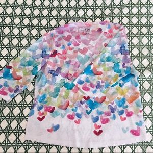 FDJ Heart Watercolor Shirt